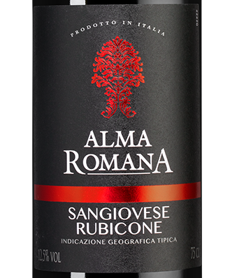 Вино Alma Romana Sangiovese, (158119), Италия, Эмилия-Романья, красное, полусухое, 0.75 л, Альма Романа Санджовезе, цена 1590 рублей