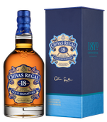Крепкие напитки из Великобритании Chivas Regal 18 Years Old в подарочной упаковке