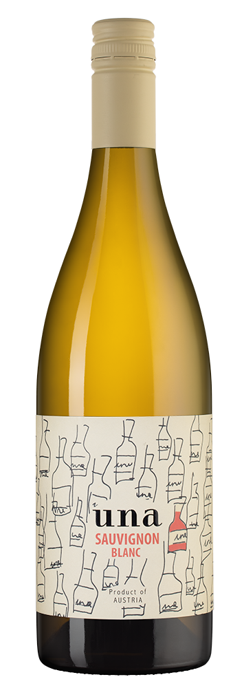 Вино UNA Sauvignon Blanc, Vereinigte Winzer Neusiedler, 2020, (136717), Австрия, Бургенланд, белое, сухое, 0.75 л, УНА Совиньон Блан, цена 2790 рублей