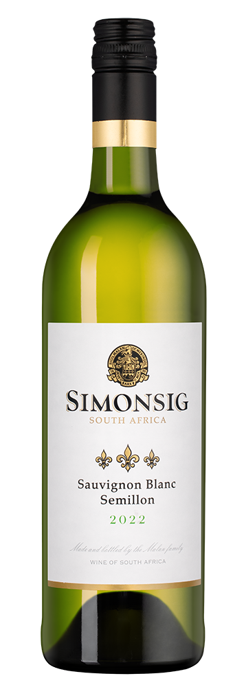 Вино Sauvignon Blanc / Semillon, Simonsig, 2022, (141064), Южная Африка, Стелленбош, белое, сухое, 0.75 л, Совиньон Блан / Семильон, цена 1493 рублей