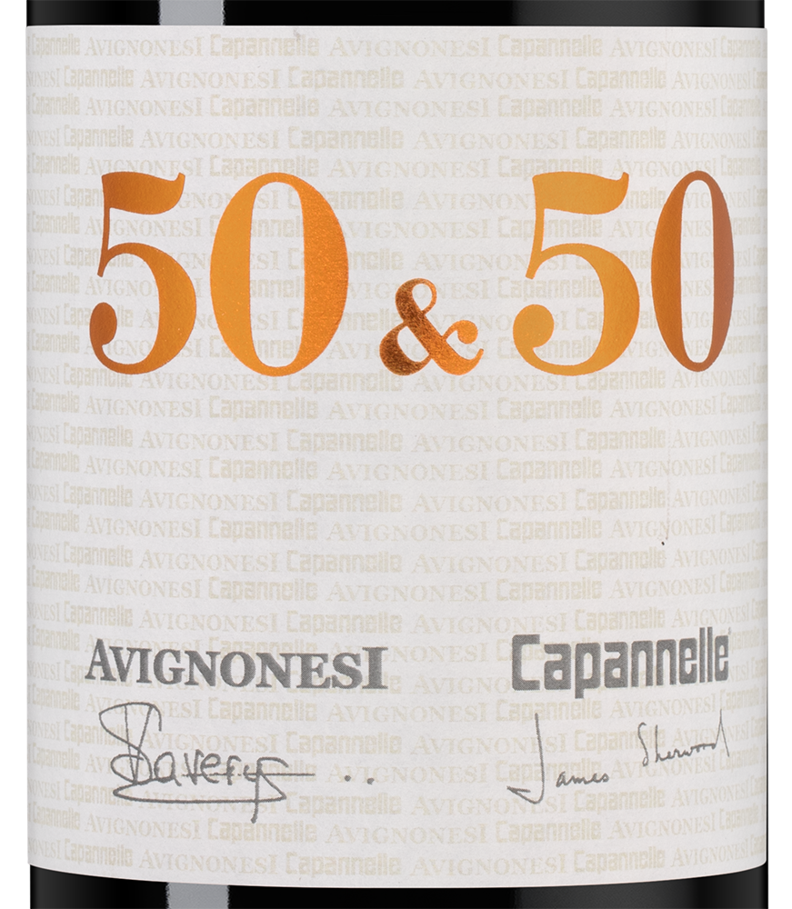 Вино 50 & 50, Capannelle, 2020, (152036), Италия, Тоскана, красное, сухое, 0.75 л, 50 & 50, цена 32490 рублей