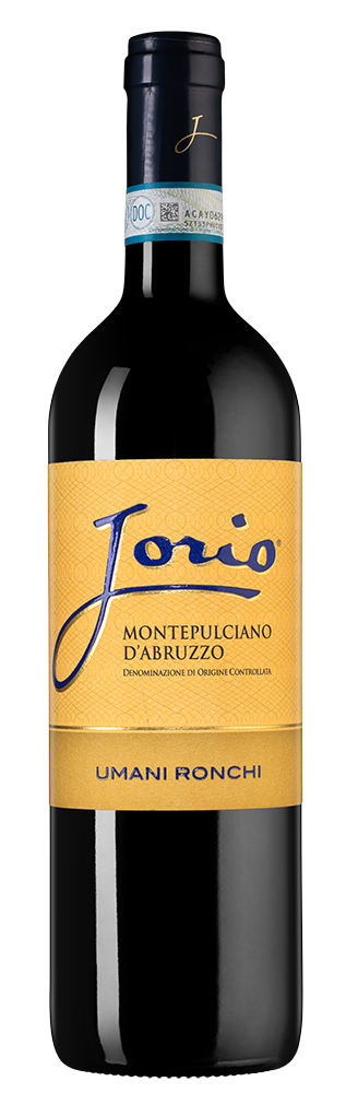 Вино Montepulciano d'Abruzzo Jorio, Umani Ronchi, 2023, (159664), Италия, Абруццо, красное, сухое, 0.75 л, Монтепульчано д'Абруццо Йорио, цена 3990 рублей