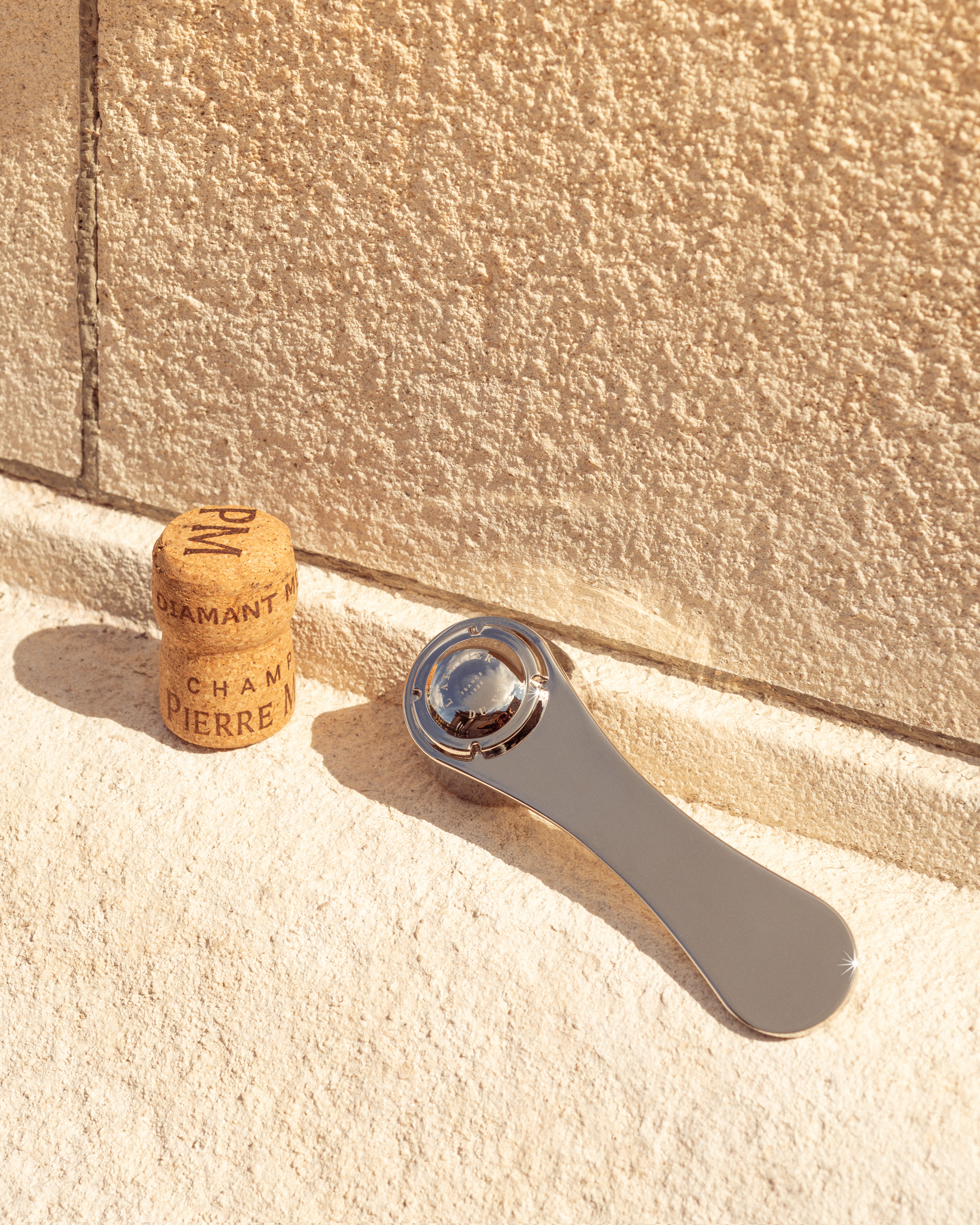 Штопор для шампанского The Cork Opener, (149706), Франция, металл/нерж. сталь, Аксессуар для открывания шампанского "Пинс а бушон", цена 3890 рублей