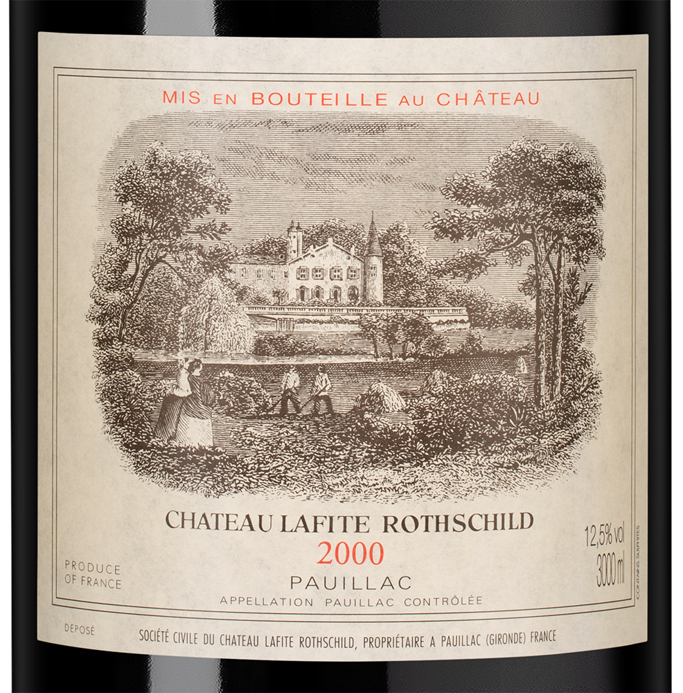 Вино Chateau Lafite Rothschild (Pauillac), 2000, 3л, (152779), Франция, Бордо, красное, сухое, 3 л, Шато Лафит Ротшильд, цена 2849990 рублей