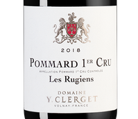 Красные вина Бургундии Pommard Premier Cru Les Rugiens
