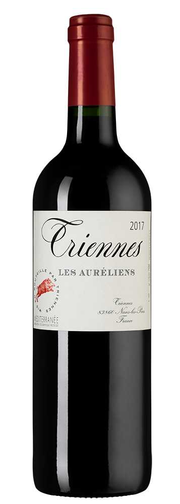 Вино Triennes Les Aureliens Rouge, 2017, (132874), Франция, Прованс, красное, сухое, 0.75 л, Лез Орелиан Руж, цена 5190 рублей