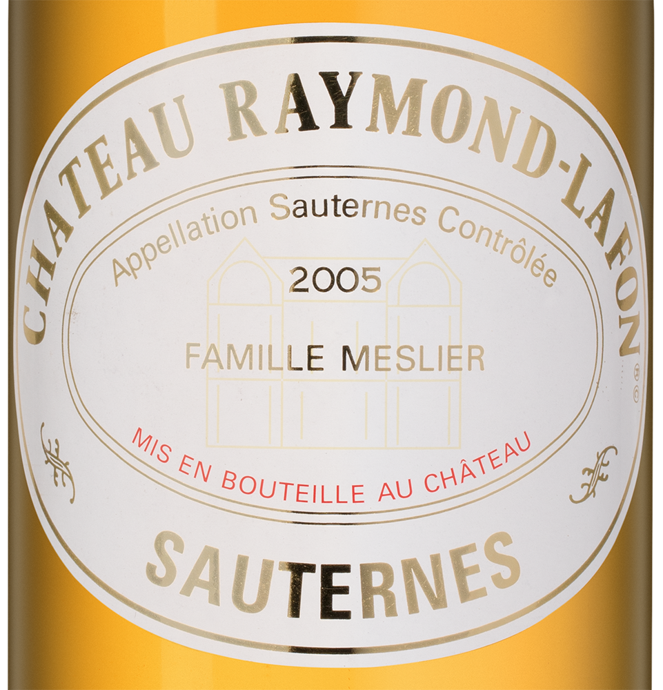 Вино Chаteau Raymond-Lafon (Sauternes), Chateau Raymond-Lafon, 2005, 1.5л, (155679), Франция, Бордо, белое, сладкое, 1.5 л, Шато Раймон-Лафон, цена 19990 рублей