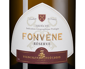 Вино Fonvene Reserve, (111395), белое сухое, 0.75 л, Фонвен Резерв Блан цена 1270 рублей