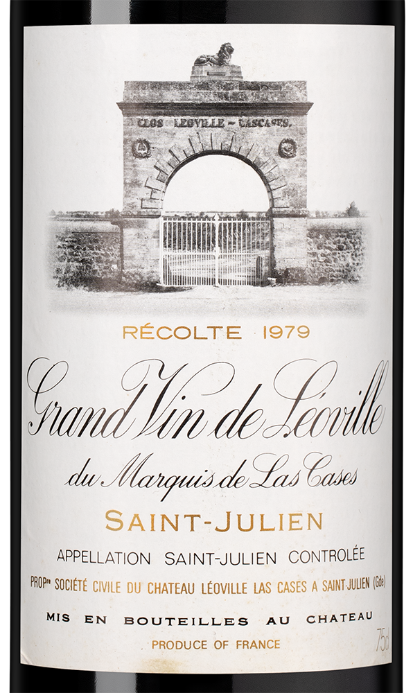 Вино Chateau Leoville Las Cases (Saint-Julien), 1979, (150662), Франция, Бордо, красное, сухое, 0.75 л, Шато Леовиль Лас Каз, цена 84990 рублей