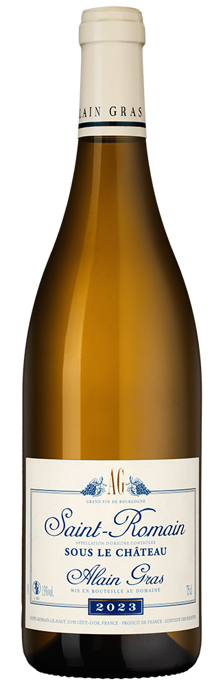 Вино Saint-Romain Blanc, Domaine Alain Gras, 2023, (155275), Франция, Бургундия, белое, сухое, 0.75 л, Сен-Ромен Блан, цена 14990 рублей