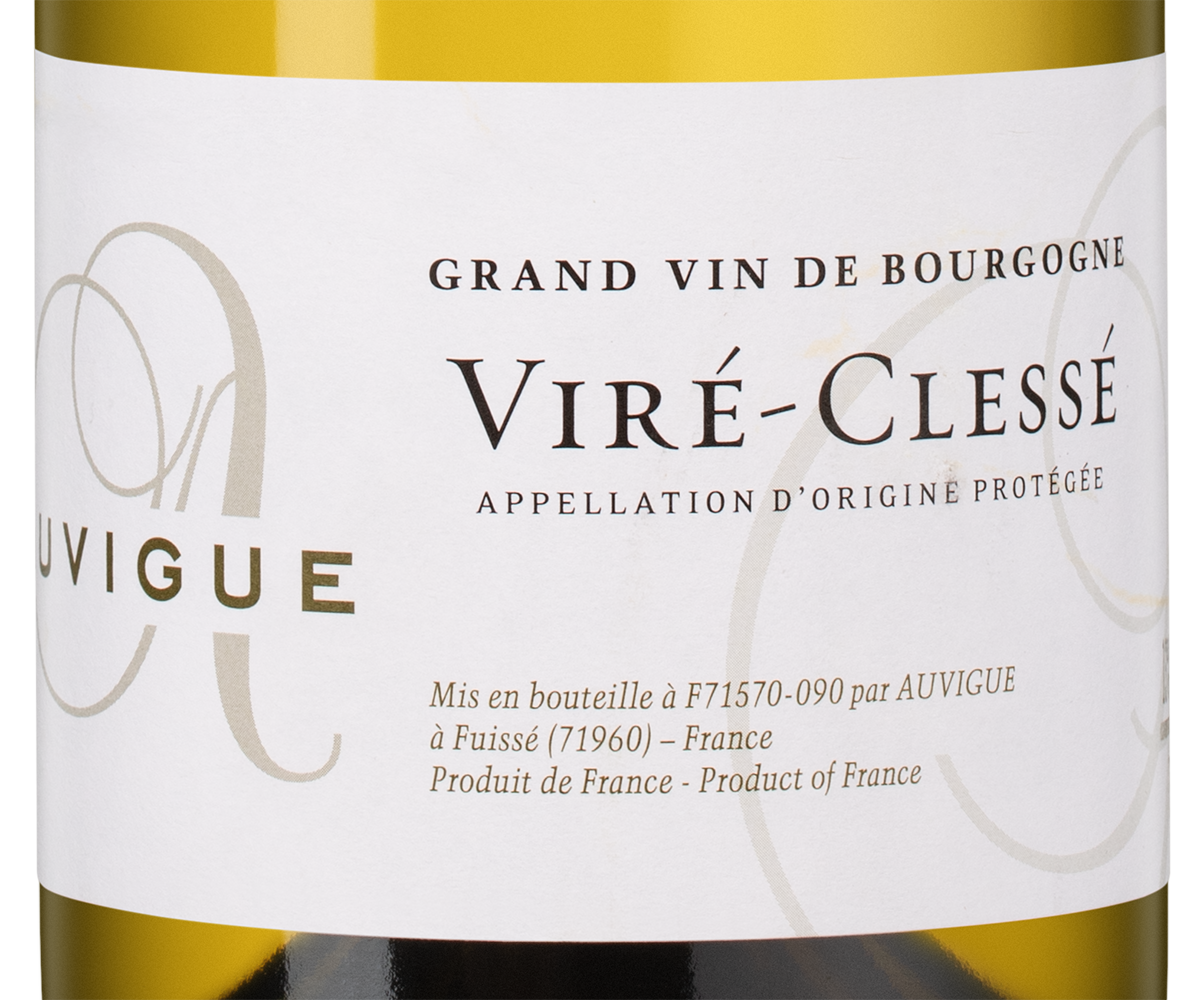 Вино Vire-Clesse, Maison Auvigue, 2022, (146777), Франция, Бургундия, белое, сухое, 0.75 л, Вире-Клессе, цена 8490 рублей