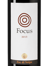 Вино Focus Zuc di Volpe, (105609), красное сухое, 2013 г., 0.75 л, Фокус Зук ди Вольпе цена 8990 рублей