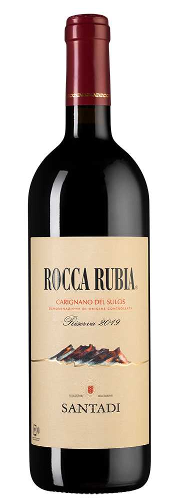 Вино Rocca Rubia, Santadi, 2020, (142514), Италия, Сардиния, красное, сухое, 0.75 л, Рокка Рубиа, цена 6490 рублей