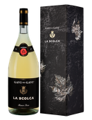 Белые итальянские вина Gavi dei Gavi (Etichetta Nera) в подарочной упаковке