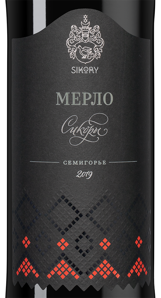 Вино Мерло, Сикоры, 2019, (139638), Россия, Кубань, красное, сухое, 0.75 л, Мерло, цена 1790 рублей
