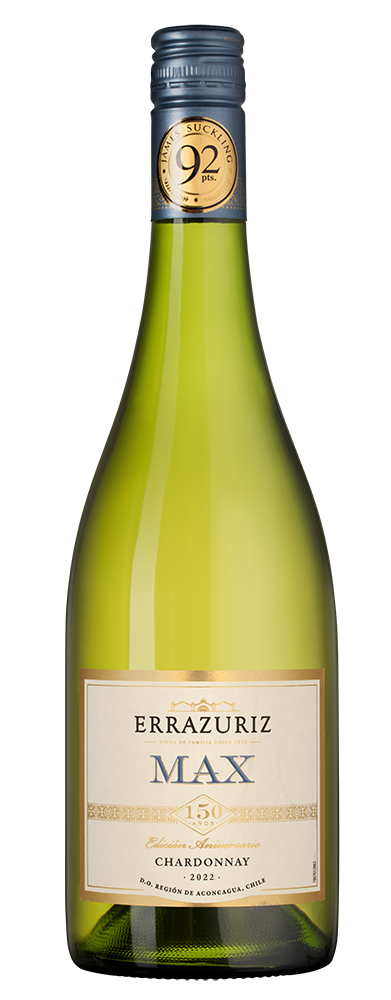Вино Max Reserva Chardonnay, Errazuriz, 2022, (147084), Чили, Аконкагуа, белое, сухое, 0.75 л, Макс Ресерва Шардоне, цена 3790 рублей