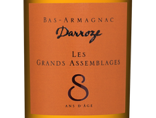 Крепкие напитки из региона Арманьяк Les Grands Assemblages 8 Ans d'Age Bas-Armagnac в подарочной упаковке
