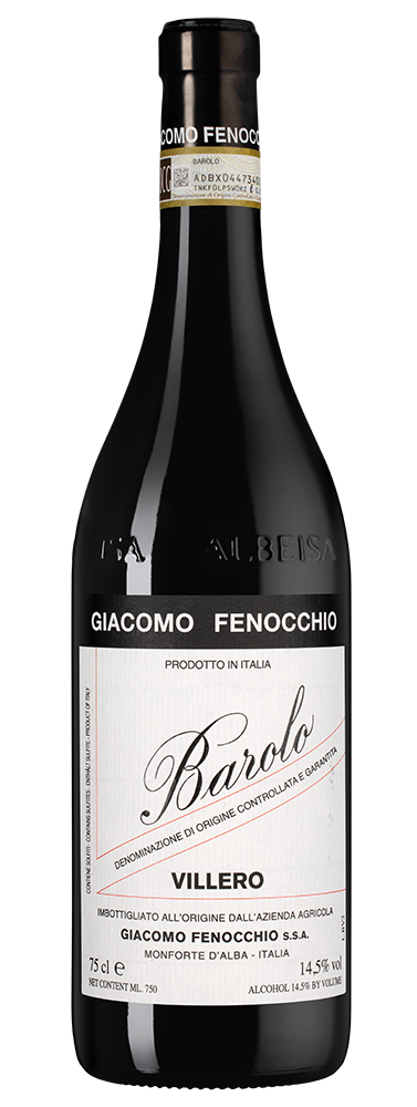 Вино Barolo Villero, Giacomo Fenocchio, 2020, (148388), Италия, Пьемонт, красное, сухое, 0.75 л, Бароло Виллеро, цена 27490 рублей