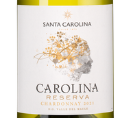 Белое вино из Аконкагуа Carolina Reserva Chardonnay в подарочной упаковке