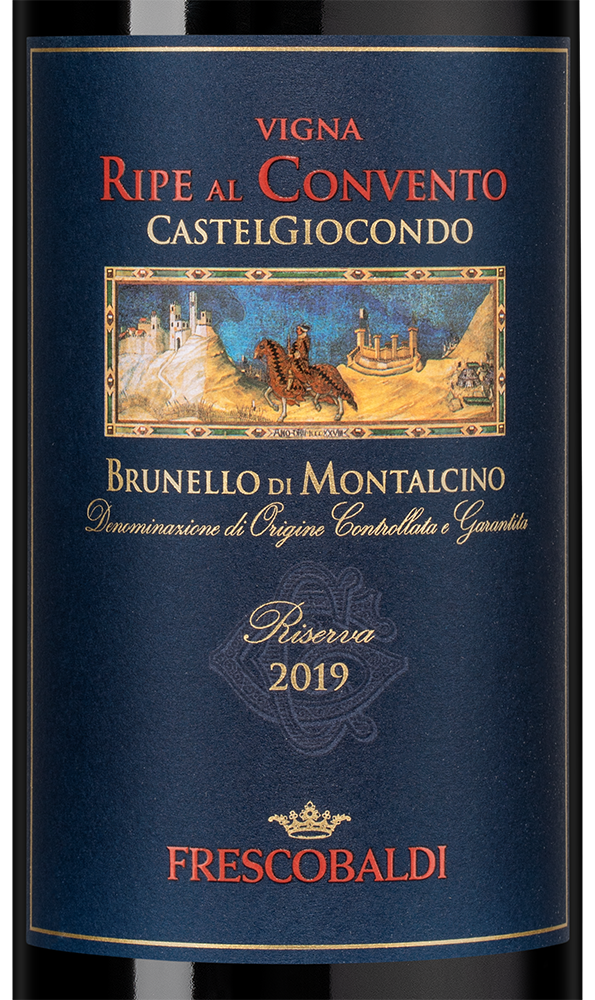 Вино Brunello di Montalcino Castelgiocondo Riserva, Frescobaldi, 2019, (155276), Италия, Тоскана, красное, сухое, 0.75 л, Брунелло ди Монтальчино Кастельджокондо Ризерва, цена 31490 рублей