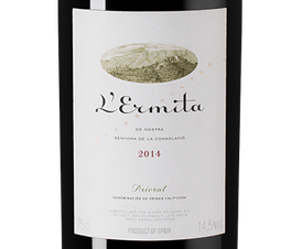 Вино L'Ermita Velles Vinyes, (99806), красное сухое, 2014 г., 0.75 л, Л`Эрмита Веллес Виньес цена 254990 рублей