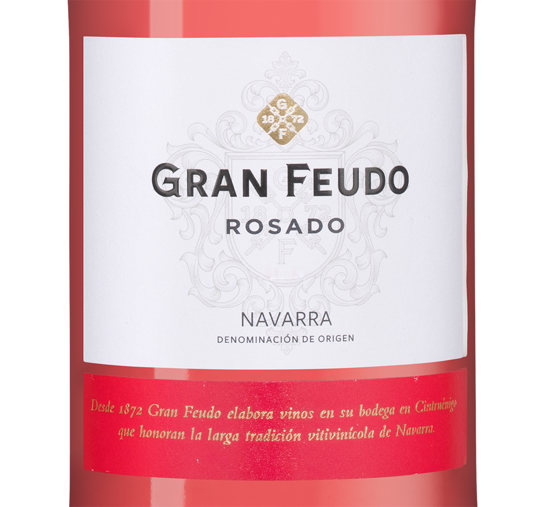 Вино Gran Feudo Rosado, Bodegas Chivite, 2021, (137292), Испания, Наварра, розовое, сухое, 0.75 л, Гран Феудо Росадо, цена 2290 рублей