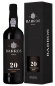 Вино Тинта Баррока Barros 20 years old Тawny в подарочной упаковке