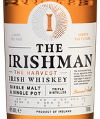 Виски 0,7 л The Irishman The Harvest с 2 бокалами в подарочной упаковке