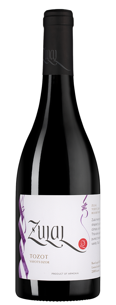 Вино Tozot Reserve, Zulal, 2019, (138775), Армения, Вайоц Дзор, красное, сухое, 0.75 л, Тозот, цена 2490 рублей