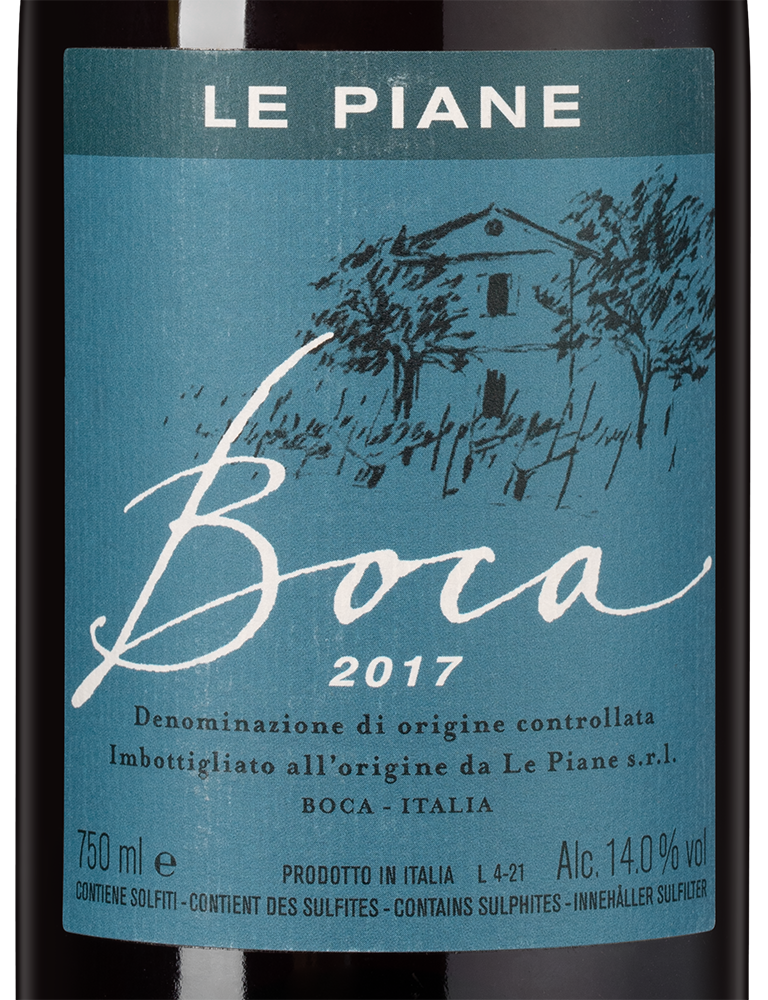 Вино Boca, Le Piane, 2017, (139077), Италия, Пьемонт, красное, сухое, 0.75 л, Бока, цена 19990 рублей