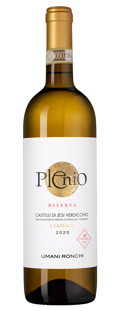 Вино Plenio, Umani Ronchi, 2020, (138444), Италия, Марке, белое, сухое, 0.75 л, Пленио, цена 6490 рублей