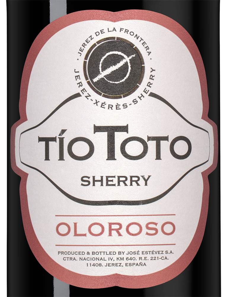 Херес Tio Toto Oloroso, Jose Estevez, (139742), Испания, Андалусия, 0.75 л, Тио Тото Олоросо, цена 3490 рублей