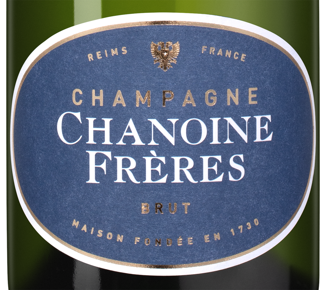 Шампанское Chanoine Freres Brut, (153817), Франция, Шампань, белое, брют, 0.75 л, Брют, цена 6743 рублей