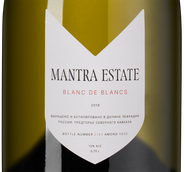 Шипучее и игристое вино Mantra Blanc de blancs 