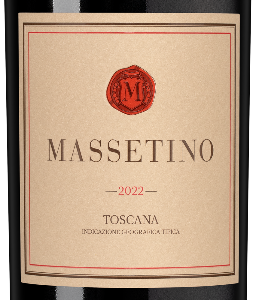 Вино Massetino, Masseto, 2022, (154068), Италия, Тоскана, красное, сухое, 0.75 л, Массетино, цена 99990 рублей