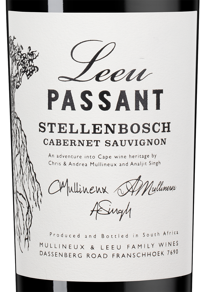 Вино Leeu Passant Cabernet Sauvignon, Mullineux & Leeu, 2020, (135027), Южная Африка, Стелленбош, красное, сухое, 0.75 л, Лью Пассан Каберне Совиньон, цена 9990 рублей