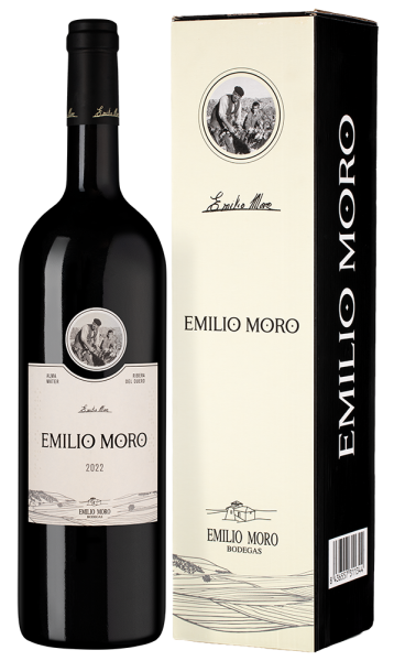 Вино Ribera del Duero Emilio Moro в подарочной упаковке, 2022, 1.5л