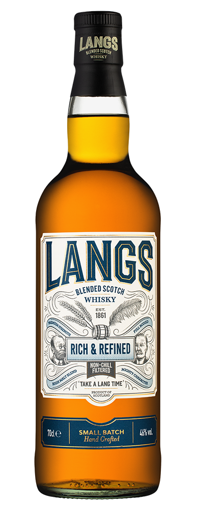 Виски Langs Rich & Refined, (155355), Шотландия, 0.7 л, Лэнгс Рич энд Рифайнд, цена 2590 рублей