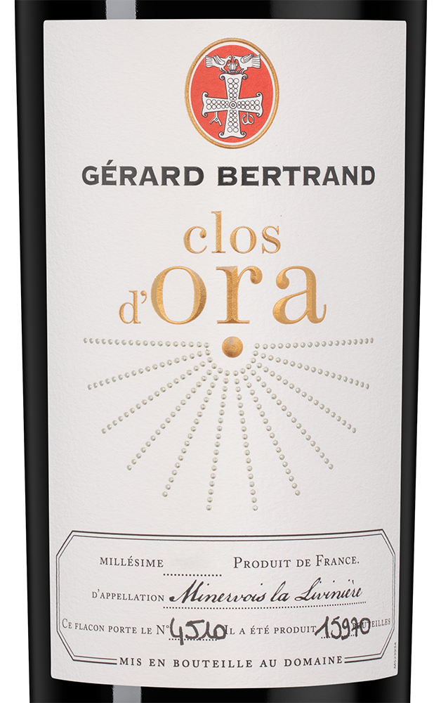 Вино Clos d'Ora в подарочной упаковке, Gerard Bertrand, 2020, (151167), Франция, Лангедок-Руссильон, красное, сухое, 0.75 л, Кло д'Ора, цена 64990 рублей