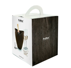 Ведерки Ведерко для льда Pulltex Ice Bucket Dark Wood, (141046), gift box в подарочной упаковке, Испания, 3 л, Емкость для льда т.м. Пуллтекс, дерево 107-637 цена 4990 рублей