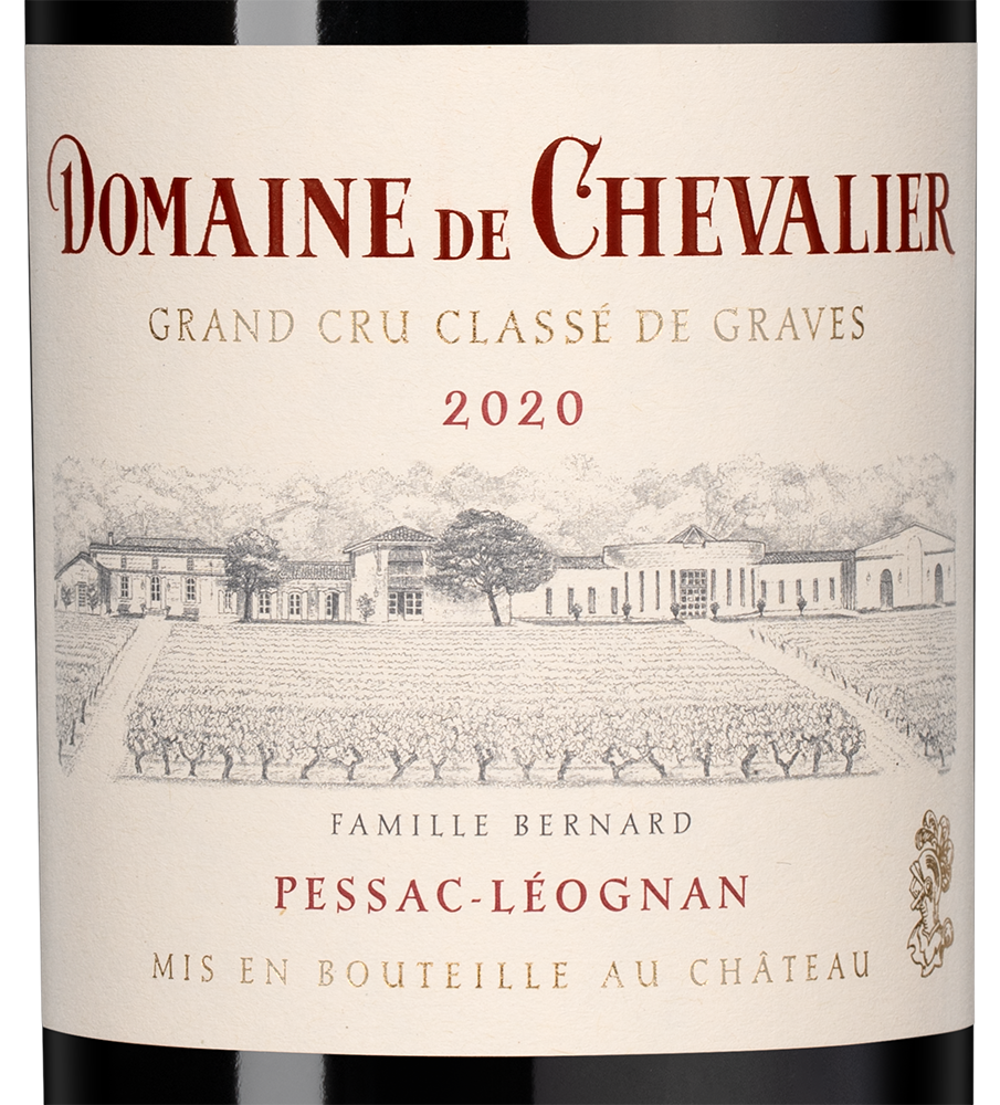 Вино Domaine de Chevalier Rouge (Pessac-Leognan), 2020, (133901), Франция, Бордо, красное, сухое, 0.75 л, Домен де Шевалье Руж, цена 23490 рублей