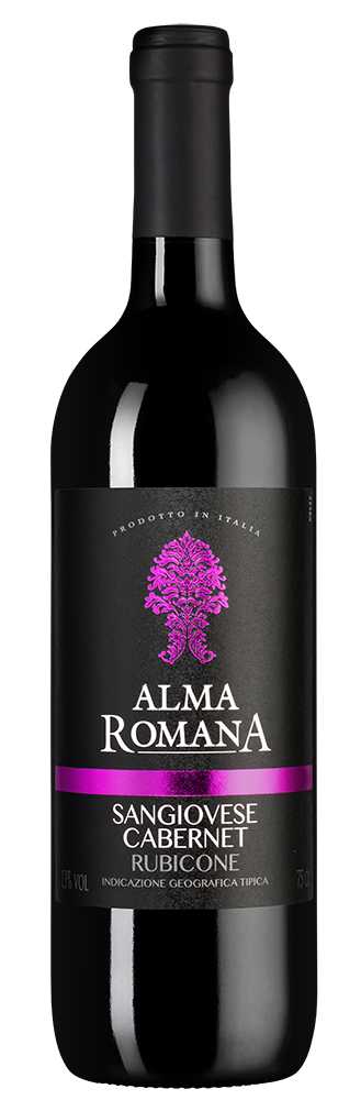 Вино Alma Romana Sangiovese / Cabernet, (132282), Италия, Венето, красное, полусухое, 0.75 л, Альма Романа Каберне Совиньон, цена 1190 рублей
