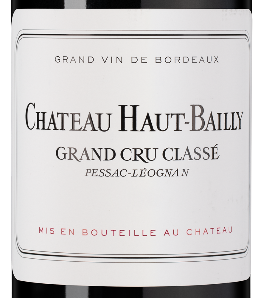 Вино Chateau Haut-Bailly Grand Cru Classe (Pessac-Leognan), 2022, (146280), Франция, Бордо, красное, сухое, 0.75 л, Шато О-Байи, цена 58990 рублей