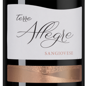 Вино с малиновым вкусом Terre Allegre Sangiovese