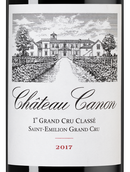 Вино 2017 года урожая Chateau Canon 1er Grand Cru Classe (Saint-Emilion Grand Cru)