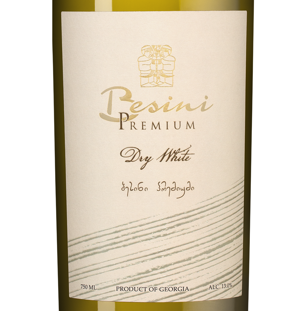 Вино Besini Premium White, 2024, (159544), Грузия, Кахетия, белое, сухое, 0.75 л, Бесини Премиум Уайт, цена 2990 рублей