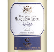 Органическое вино Marques de Riscal Verdejo
