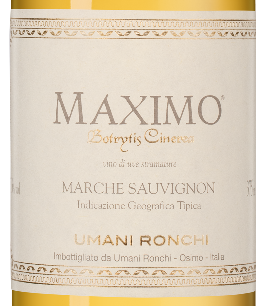 Вино Maximo, Umani Ronchi, 2022, 0.375л, (153270), Италия, Марке, белое, сладкое, 0.375 л, Максимо, цена 7990 рублей