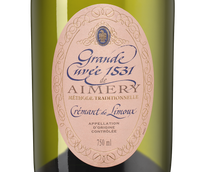 Шампанское и игристое вино из винограда шардоне (Chardonnay) Grande Cuvee 1531 Cremant de Limoux Rose