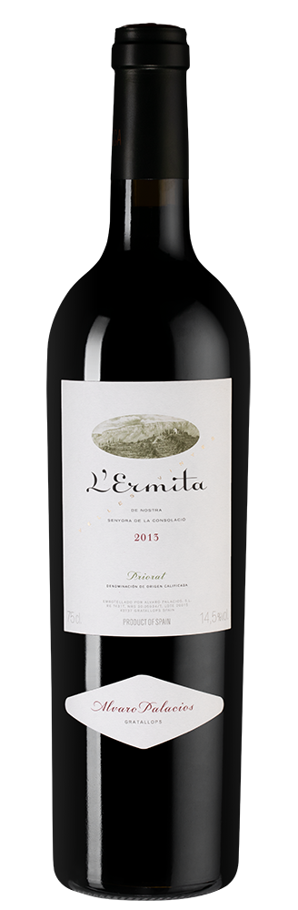 Вино L'Ermita Velles Vinyes, Alvaro Palacios, 2013, (93415), Испания, Каталония, красное, сухое, 0.75 л, Л`Эрмита Веллес Виньес, цена 349990 рублей